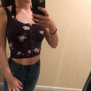 cropped tank top